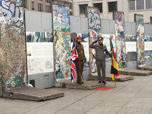 Segments of Berlin Wall