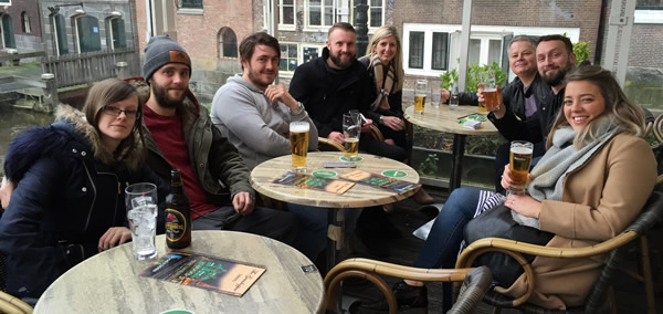 The gang at Grasshopper Amsterdam