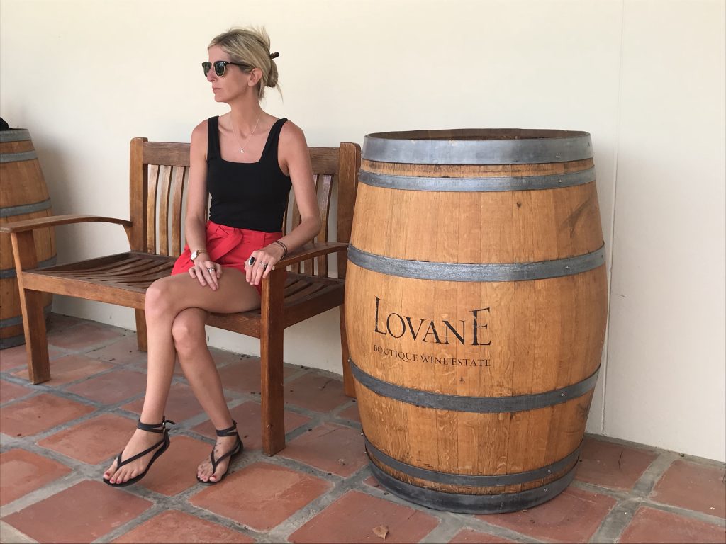 Laura dreaming of living in a beautiful setting like Lovane Boutique Wine Estate