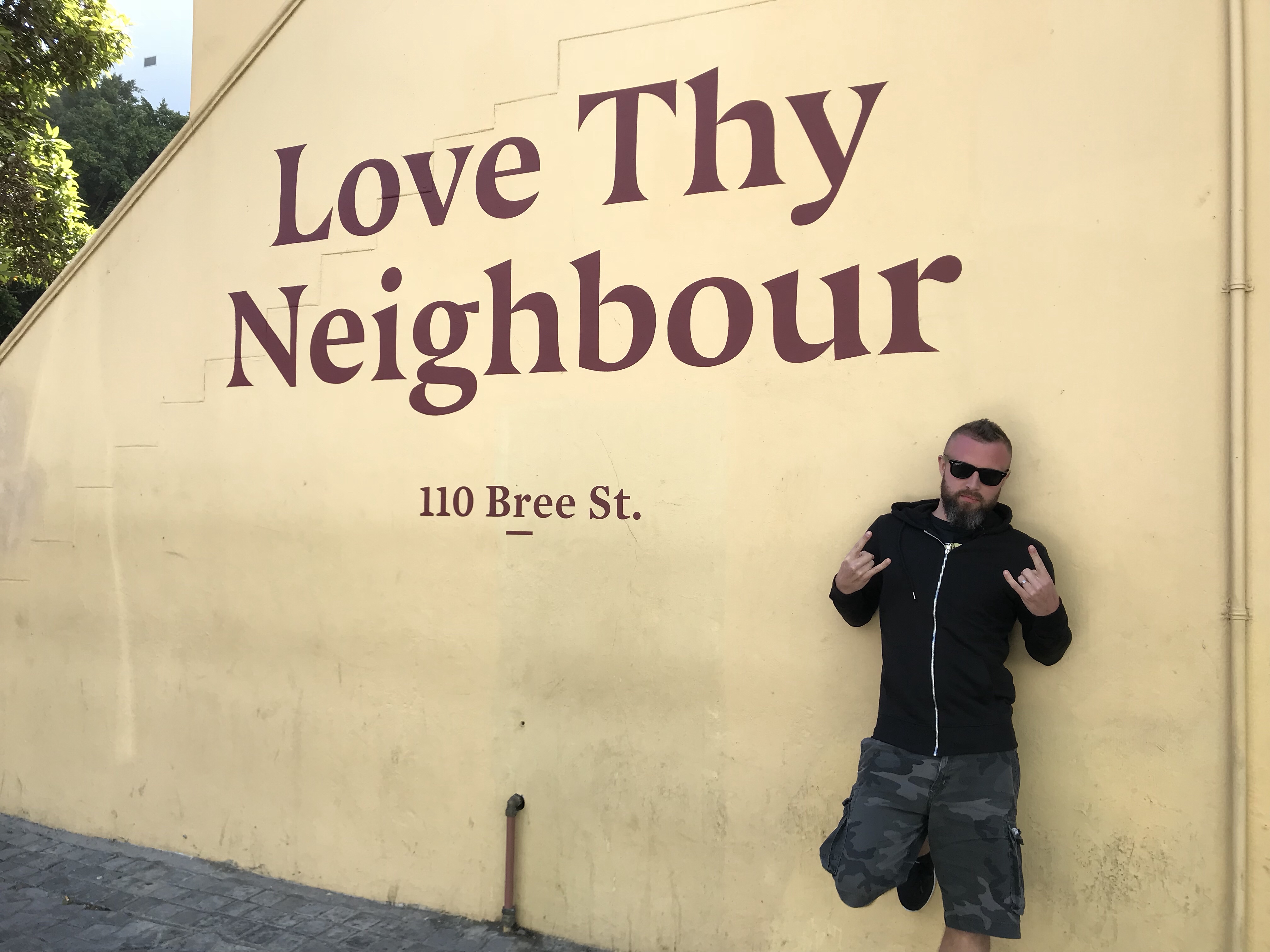 Love Thy Neighbour, Bree Street