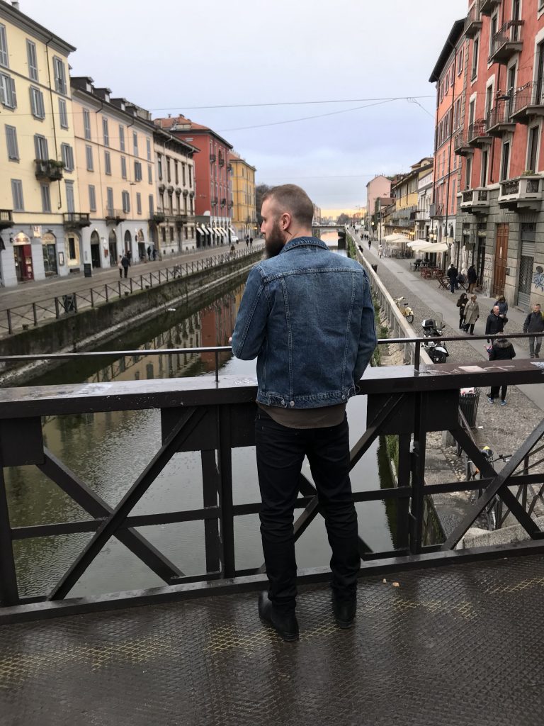 Navigli is a hip area to eat and drink in Milan 